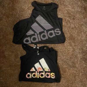 2 adidas tanks. Size medium